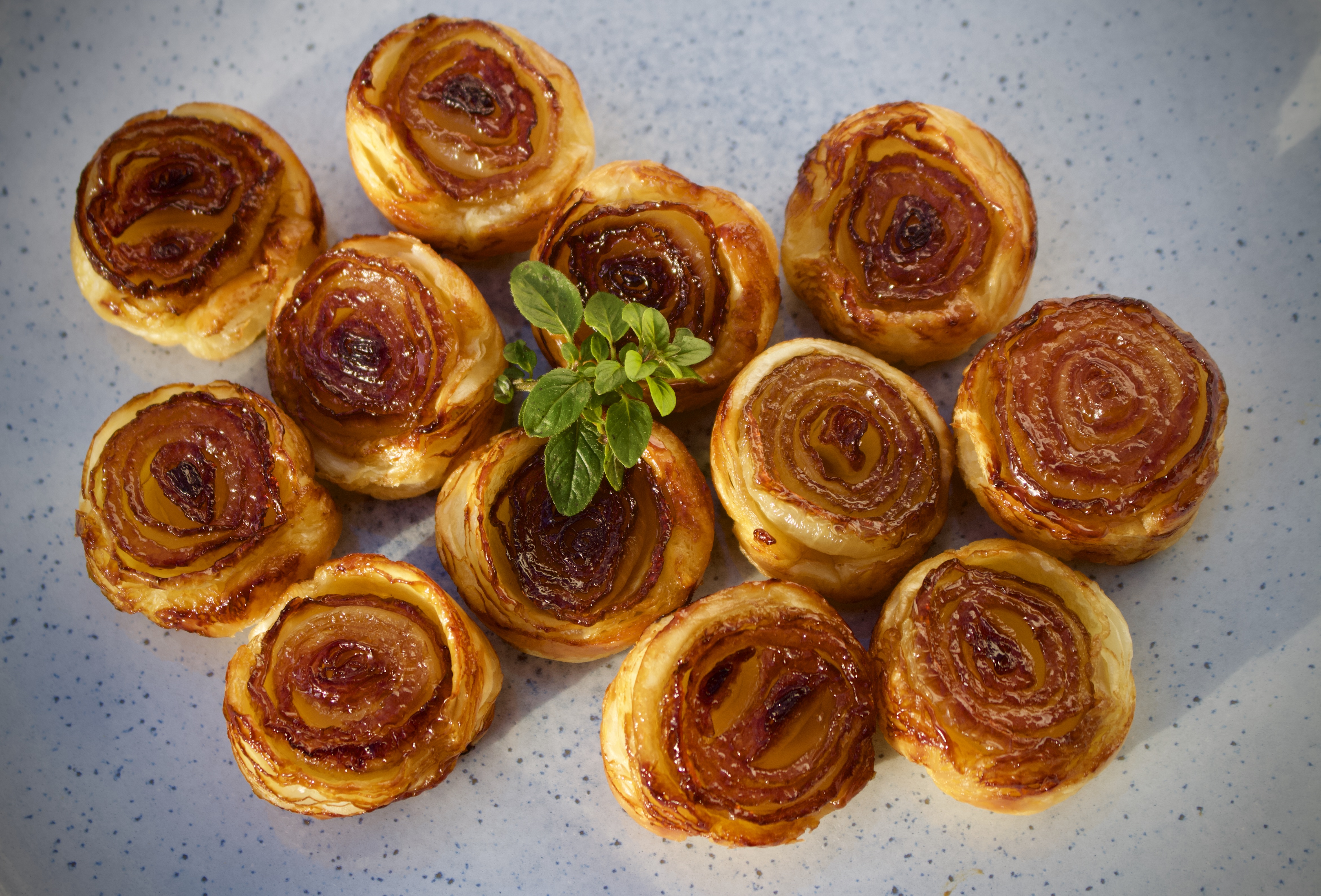 Shallot Tart Tatin Roses – Tabula Rasa